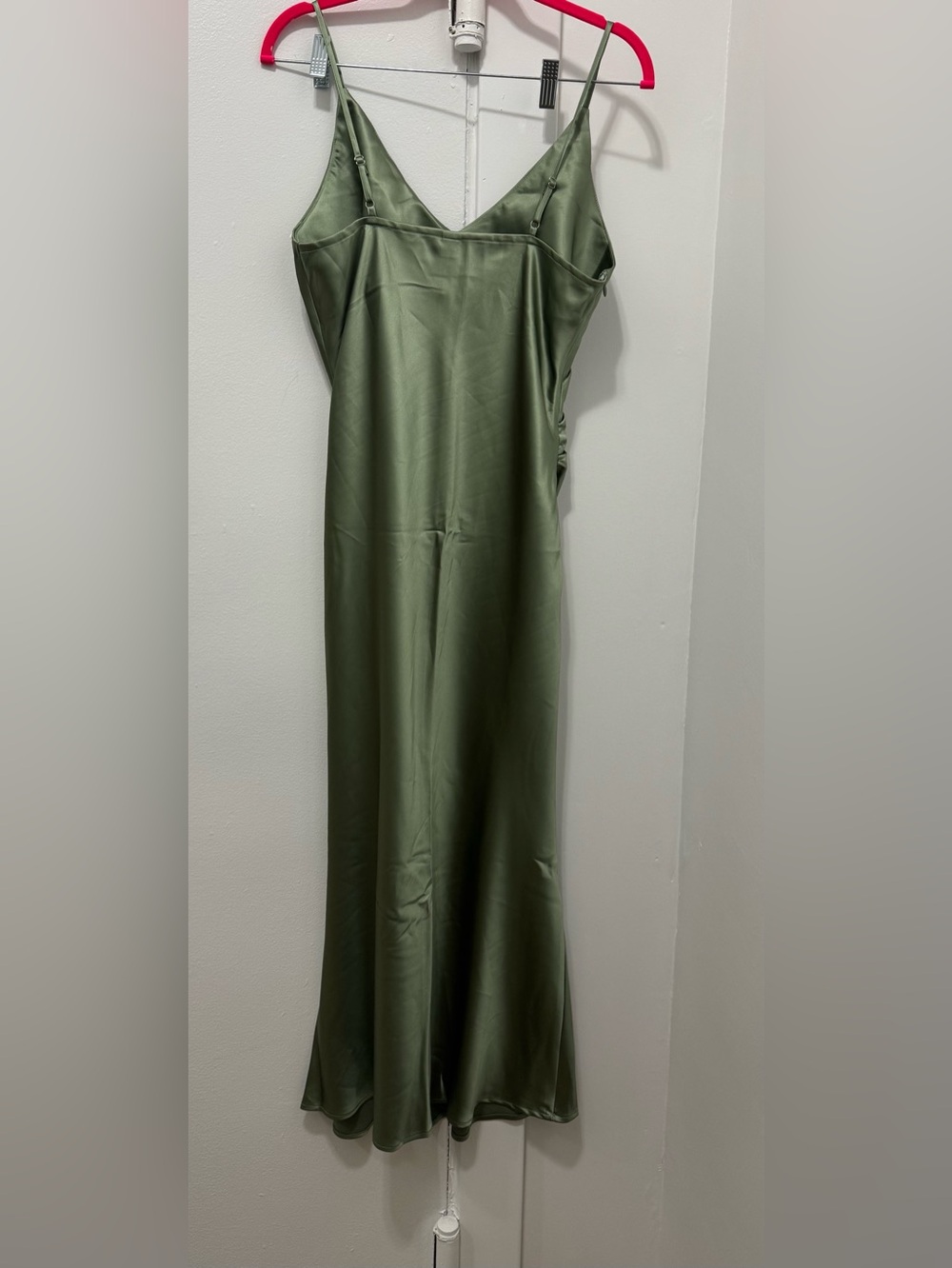 SATIN SLIP DRESS - Picture 3 of 4